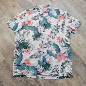 Men's Tropical Button Down